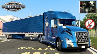 ATS  128  Volvo VNL  First Drive  Gillette to Guymon [upl. by Ivgnout7]