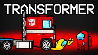 We Added TRANSFORMERS To Among Us Mod [upl. by Dorie]