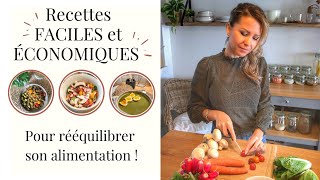 Recettes FACILES et ECONOMIQUES pour manger des légumes à chaque repas [upl. by Llenet]