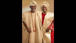 Renowned Actress Ajoke Silva Celebrates Her Husband The Living Legend Olu Jacobs on His Birthday [upl. by Ais]