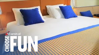 Carnival Breeze Balcony Stateroom  Our Ships  Carnival Cruise Line [upl. by Yila]