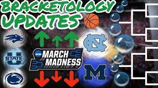 CBB March Madness 2023 Bracketology Updates amp Bubble Watch [upl. by Ablem523]