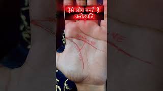 हाथ में Aका निशान Signs in hand astrology palmistry horoscope education astrology motivation [upl. by Tewell]