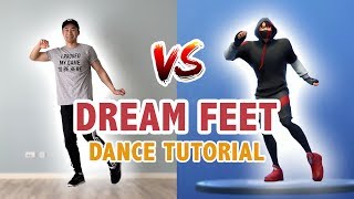 How To Do Dream Feet In Real Life Step By Step Dance Tutorial  Learn How To Dance [upl. by Anerbes]