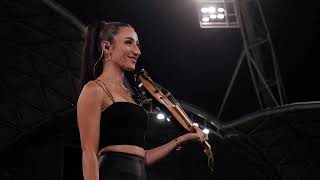 Seven Nation Army Violin Cover  ALeague Melbourne Victory v Melbourne City Pregame Show 🎻 [upl. by Laehcimaj218]