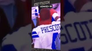 DAK PRESCOTTS LEAKED PREGAME SPEECH 👀😂 shorts dallascowboys nfl [upl. by Areip]