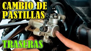 Cambio De Pastillas Traseras De Moto NickRider [upl. by Zigrang258]