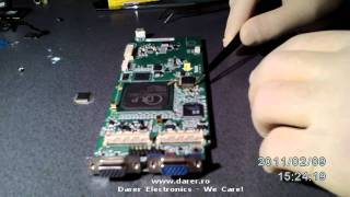 Videoprojector Mainboard Repair  wwwdarerro [upl. by Nosyla]