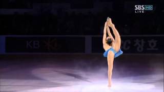 yuna kim spin Biellmann spin [upl. by Rramaj]