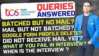 🔥TCS NQT ResultInterview All Queries  BatchedNo MailInterviewResult 🔥 [upl. by Kerry]