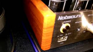 Nobsound MS 10D MKII Tube Amplifier with Morel Tempo Ultra [upl. by Eelanaj489]