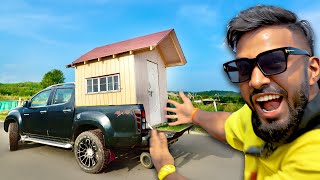 I BUILT A HOUSE ON A CAR [upl. by Ardua]