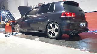 VW Golf MK6 Gti Stage 2 tuned at NVM with Pops and Burbles [upl. by Soloman]