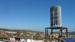 Vertical axis wind turbine quotIasos III Fquot [upl. by Attolrac]