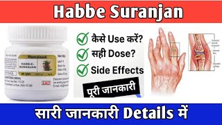 Hamdard Habbe Suranjan for Arthiritis Joint Pain Unani Medicine । Unique Medicine [upl. by Nyleimaj]