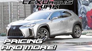 2019 Lexus UX 200250h  Pricing Packages and Options [upl. by Yluj662]