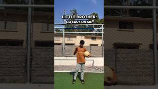 Pov Playing Football With Your Little Bro 🤣 [upl. by Martainn]