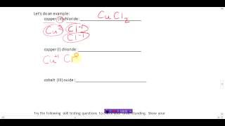 Writing formulae for multivalent metals [upl. by Ecinev723]