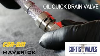 CURTIS VALVES MAVERICK X3 X3 CLEANEST amp EASIEST OIL CHANGE [upl. by Claire338]