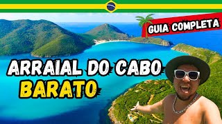 ARRAIAL DO CABO BARATO ✅GUIA COMPLETA ¿Que hacer ¿Como llegar‼️COSTOS‼️ EL CARIBE BRASILEÑO🇧🇷 [upl. by Asylla]