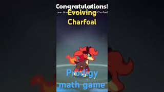 Using onetime evolution to evolve Charfoal  prodigy math game [upl. by Llevaj728]