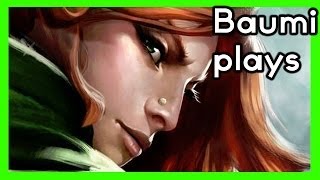 Dota 2  GODLIKE SUPPORTING DUO  Baumi plays Windrunner [upl. by Giardap304]