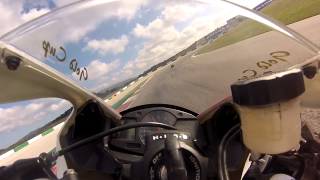 Portimao onboard CBR600rr my fastest laps [upl. by Jobyna]