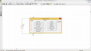 PSpice  Half Wave Rectifier [upl. by Nolava8]