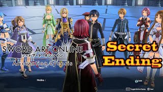 SAO Alicization Lycoris  Getting the SECRET Ending  CREDITS Scarlet English  Epilogue [upl. by Mowbray476]