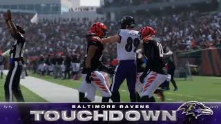 Bengals vs Ravens Week 5 Madden Simulation [upl. by Ayidah877]