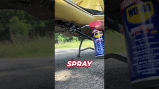 Protect Your Bike  Scooter  Car  Motorcycle  Scooty From Rust By Using WD40 shorts [upl. by Ephram]