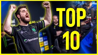 FalleN ranks his TOP 10 career plays [upl. by Ludeman]