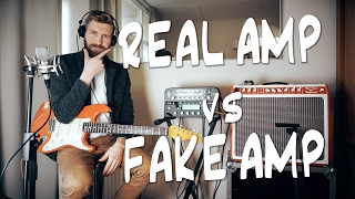 REAL amp vs FAKE amp  Kemper VS TUBE AMP [upl. by Moclam602]