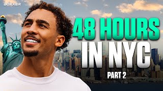 48 Hours With Ben Whittaker in NYC  PART 2 💥😮‍💨 [upl. by Notnirb402]