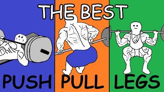 Bodybuilding Simplified Push Pull Legs Full Explanation  Free Training Plan [upl. by Willmert]