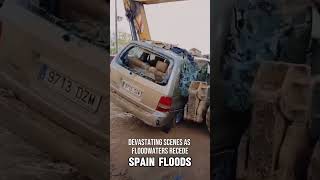 Aftermath of flash floods in Valencia flashflood flooding shorts [upl. by Pasco]