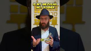 Is My Mezuzah Not Kosher If My Case is Cracked mezuzah torah scroll religion judaism jewish [upl. by Rramal]