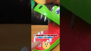 Juguetes Mas Peligrosos Para Los Niños PARTE 1 😲🐊 shorts [upl. by Nalyk]