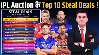 Glenn Maxwell Will Jacks amp Washington Sundar Heres Top 10 Steals Buys from IPL Mega Auction [upl. by Kaufman]