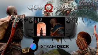 Steam Deck God of War  SteamOS 36 [upl. by Ahsimit7]