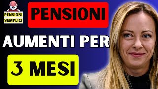 🟨 PENSIONI ECCO GLI AUMENTI DI NOVEMBRE DICEMBRE GENNAIO❗️ SCOPRIAMO COSA CAMBIA❗️ [upl. by Schreibman]