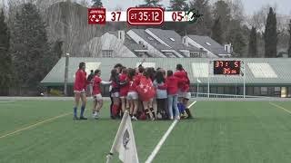 Highlights J3 CESA Femenino S18 20212022 Rugby Madrid v Andalucía Rugby [upl. by Baerman]