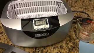 Review Chicago Electric 25L Ultrasonic Cleaner amp iSonic Basket [upl. by Welton]