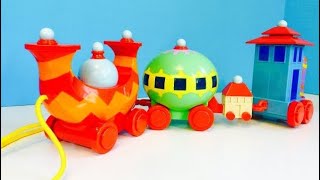 PullAlong NINKY NONK Wobble Train Toy IN THE NIGHT GARDEN Opening [upl. by Hoffer]