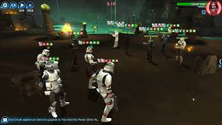 SWGOH Sector 4 40 Blights one mission 10 31 24 [upl. by Erlina]