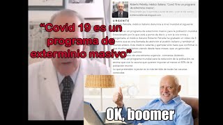 Roberto Petrella médico italiano “Covid 19 es un programa de exterminio masivo” otro medico [upl. by Aynas342]