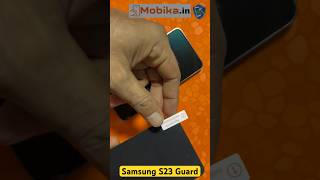 Samsung S23 screen guard smartunlock [upl. by Annayd439]