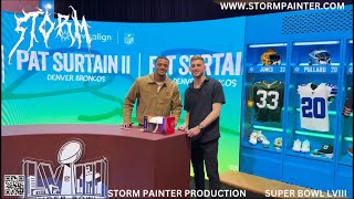 Interview with Patrick Surtain II of the Denver Broncos at Super Bowl 58 Media Day by Storm Painter [upl. by Asirap763]