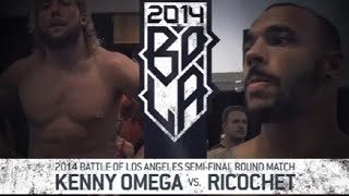 Kenny Omega vs Ricochet  PWG BOLA 2014  FULL MATCH [upl. by Gilligan808]