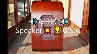 ALTEC Speakers History American models 1940s1970s Products Prices today  Professional Rare Vintage [upl. by Landahl729]